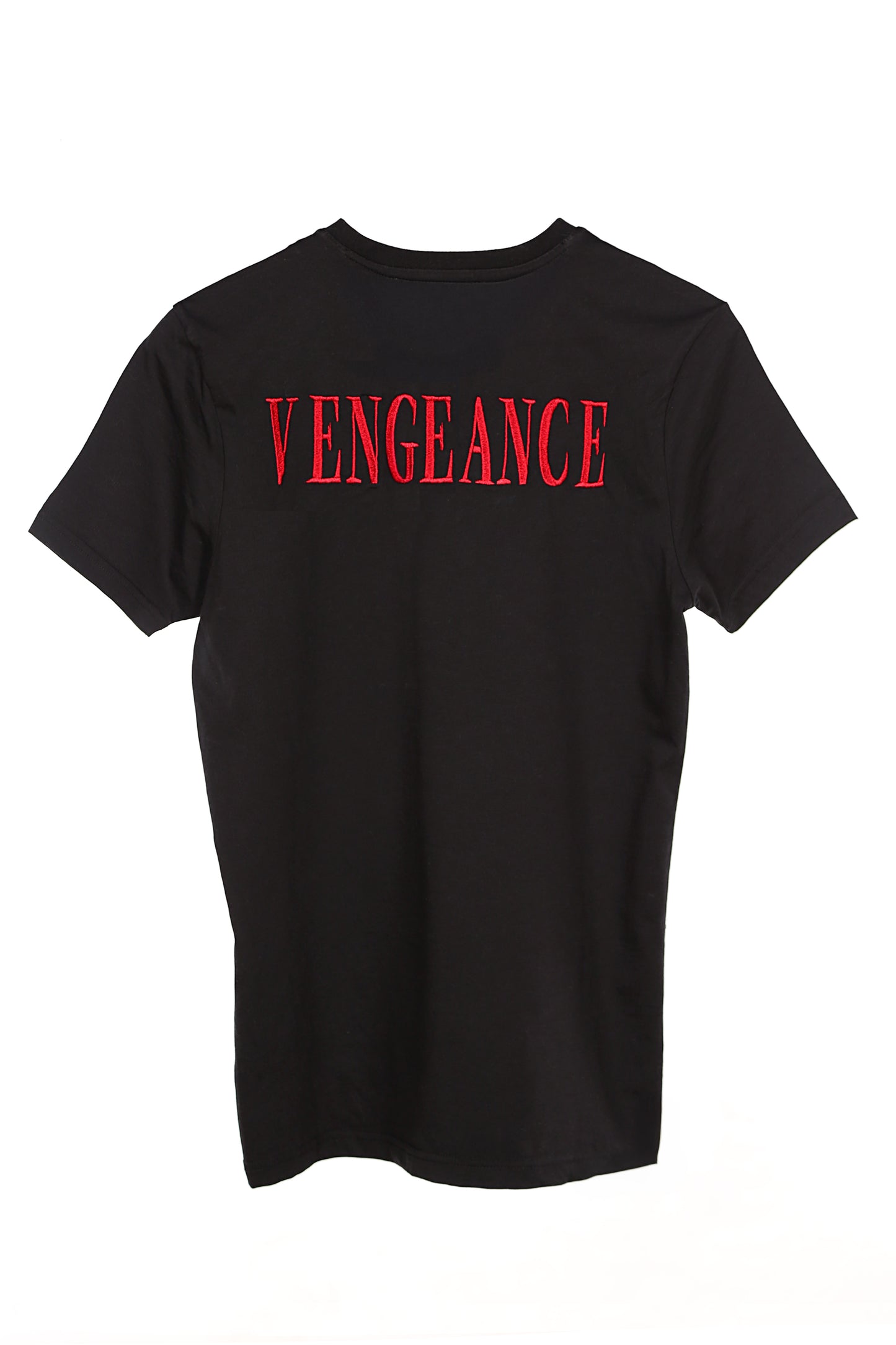 Personalized Embroidered Regular T-Shirt - Vengeance