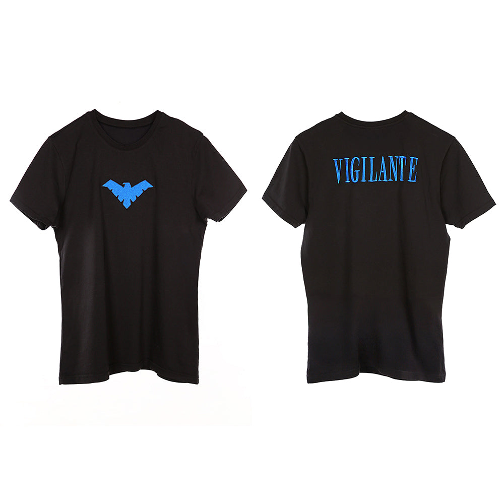 Personalized Embroidered Regular T-Shirt - Vigilante