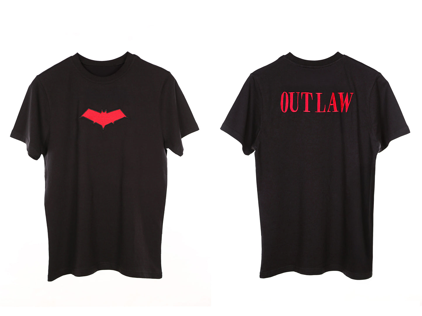 Personalized Embroidered Regular T-Shirt - OUTLAW