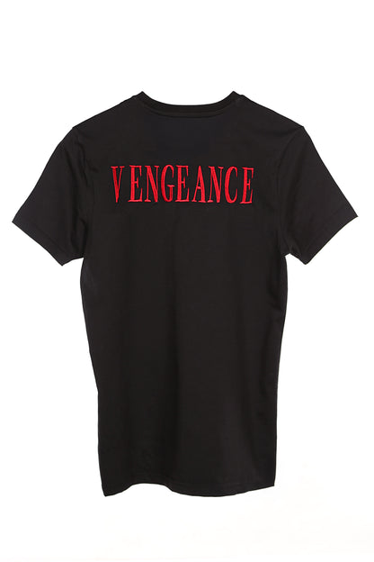 Personalized Embroidered Regular T-Shirt - Vengeance